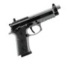 Beretta 92XI SAO Tactical Handgun 9mm Luger 10rd Magazine 5.1" Barrel Black and Silver - Precision Shot Firearms