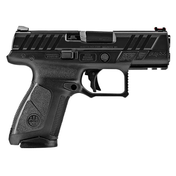 Beretta APX-A1 Compact Handgun 9mm Luger 15rd Magazines (2) 3.7" Barrel Black - Precision Shot Firearms