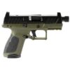 Beretta APX-A1 Compact Tactical Handgun 9mm Luger 15rd Magazines(3) 4.2" Threaded Barrel ODG Grip Optic Ready - Precision Shot Firearms
