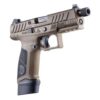 Beretta APX-A1 Full Tactical FDE Handgun 9mm Luger 21rd Magazines(3) 4.8" Threaded Barrel Optic Ready - Precision Shot Firearms