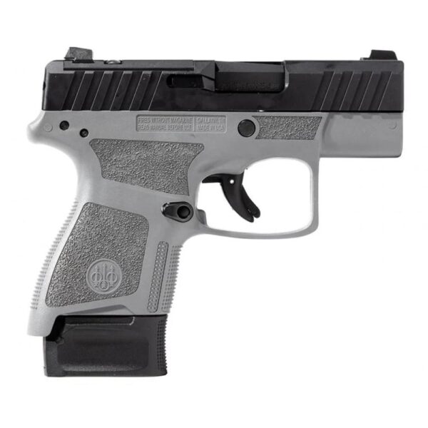 Beretta APX-A1 Handgun 9mm Luger 8rd Magazine 2.9" Barrel Black Slide and Grey Frame - Precision Shot Firearms