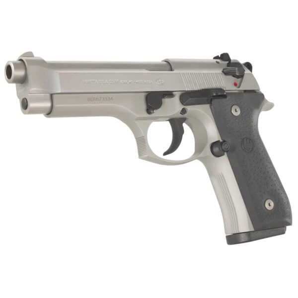 Beretta 92FS INOX Handgun 9mm Luger 15rd Magazines(3) 4.9" Barrel - Precision Shot Firearms