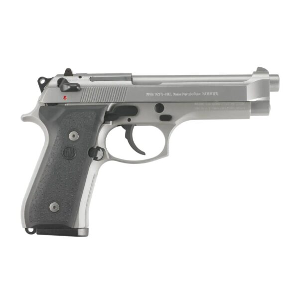 Beretta 92FS INOX Handgun 9mm Luger 15rd Magazines(3) 4.9" Barrel - Precision Shot Firearms