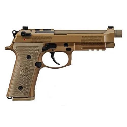Beretta M9A4 G Handgun 9mm Luger 15/rd Magazines (3) 5.1" Barrel FDE Cerakote - Precision Shot Firearms
