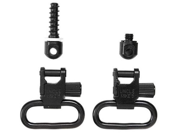 UNCLE MIKES QD SWIVELS FOREND BAND STYLE MACH & WOOD SCREW 1"on - Precision Shot Firearms