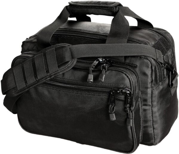 Uncle Mike's Side-Armor Deluxe Range Bag - Black - Precision Shot Firearms