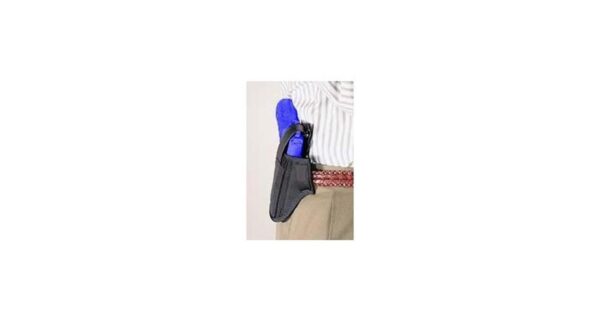 Uncle Mike's 8605 Plain Black Nylon AM#5 Belt Slide Holster - Precision Shot Firearms