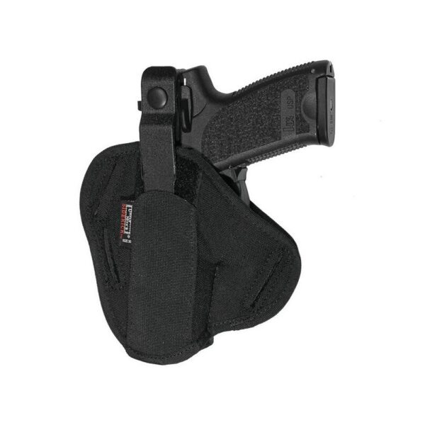 Uncle Mike's Sidekick Super Belt Slide Holsters Fits H&K USP 9mm/40/45 Black Ambi - Precision Shot Firearms