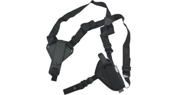 Uncle Mike's Plain Black Nylon Shoulder Holster 8700 AM#0 - Precision Shot Firearms