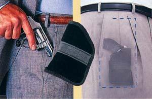 Uncle Mike's Inside the Pocket Holsters Most sub Compact 9mm/.40 Autos - Precision Shot Firearms