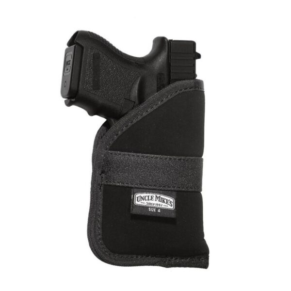 Uncle Mike's OT IWB Holster Size 4 Black Ambi - Precision Shot Firearms