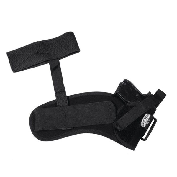 Uncle Mike's Sidekick Ankle Holsters Fits 3" - 4" Barrel Med. Autos .32 - .380 cal. - Right Hand - Precision Shot Firearms