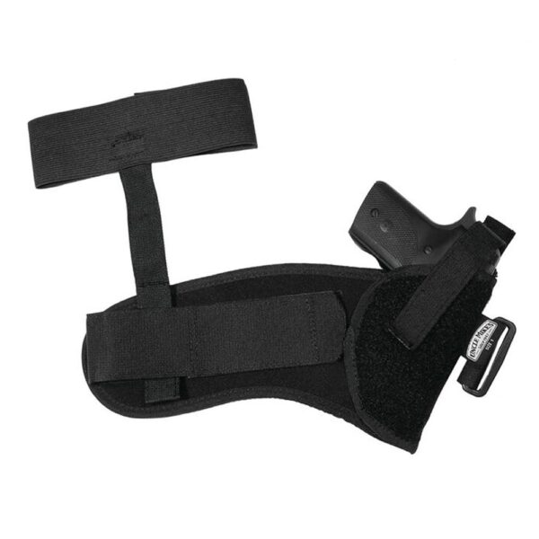 Uncle Mike's Sidekick Ankle Holsters Fits 3" - 4" Barrel Med. Autos .32 - .380 cal. - left Hand - Precision Shot Firearms