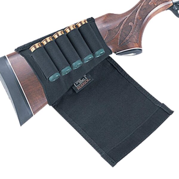 Uncle Mike's Plain Black Cartridge Holder Shotgun Flap - Precision Shot Firearms