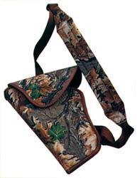 Uncle Mike's Scoped Bandolier Hunting Holsters Black - 6" - 7-1/2" Barrel Sgl. Act. Rev - Precision Shot Firearms