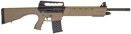 KRX Tactical 12ga. Flat Dark Earth Semi-Auto - 3" Chamber 20" Barrel - Precision Shot Firearms