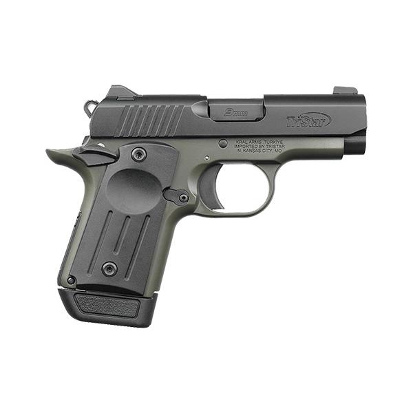 TriStar Protege X-Sub Compact Handgun 9mm Luger 7rd Magazine(1) 3.2" Barrel OD Green/Black - Precision Shot Firearms