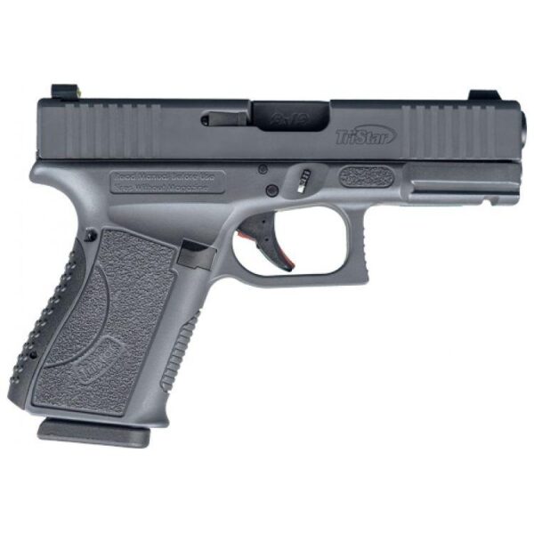 Tristar APOC Handgun 9mm Luger 15rd Magazine 4" Barrel Fiber Optic Sights Black Sniper Gray - Precision Shot Firearms