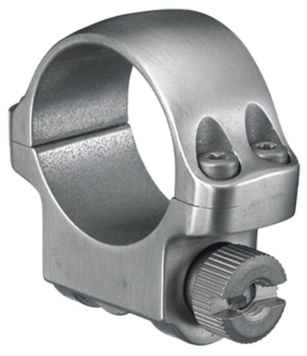 Ruger Steel Scope Ring - Single (3K) 1" Low .812" Height - Stainless Finish - Precision Shot Firearms