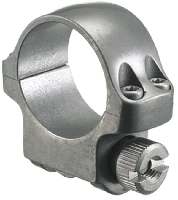 Ruger Steel Scope Ring - Single (3KTG) 1" Low .812" Height - Target Grey Stainless Finish - Precision Shot Firearms