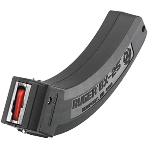 Ruger BX-25 Rifle Magazine Black for 10/22 .22LR 25/rds - Precision Shot Firearms