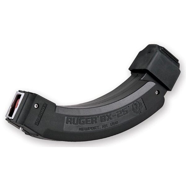 Ruger BX-25 Molded Together Rifle Magazine Black for 10/22 .22LR 25/rds 2/ct - Precision Shot Firearms