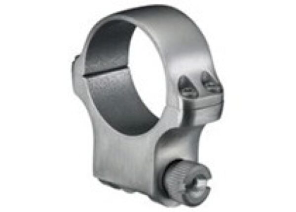 Ruger M77 2-Piece Steel Scope Rings 5B/6B 1" High - Stainless Finish - Precision Shot Firearms
