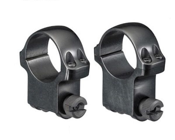 Ruger M77 2-Piece Steel Scope Rings 4B/5B 1" Medium - Blued - Precision Shot Firearms
