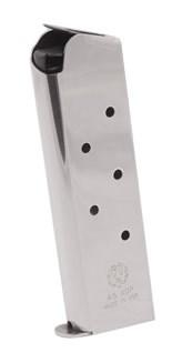 Ruger SR1911 Officer-Style Handgun Magazine .45 ACP Stainless Steel 7/rd - Precision Shot Firearms