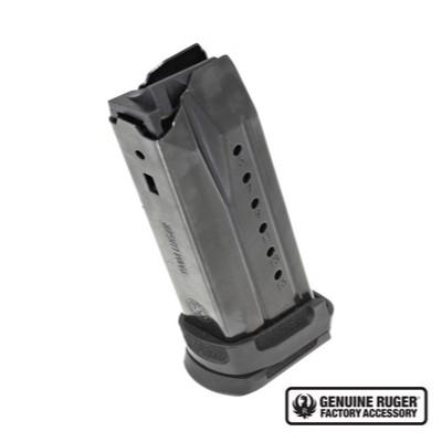 Ruger Security-9 Compact Magazine 9mm Black Oxide Steel with Polymer Adapter 15/rd - Precision Shot Firearms