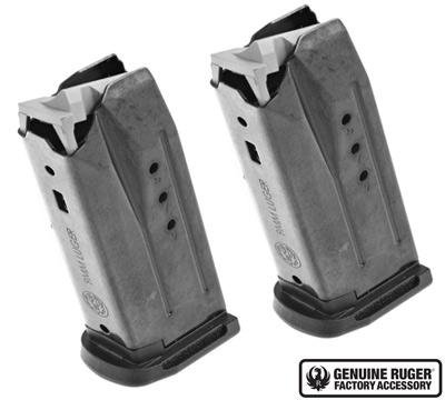 Ruger Security-9 Compact Magazine 9mm Black Oxide Steel 10/rd 2/pk - Precision Shot Firearms