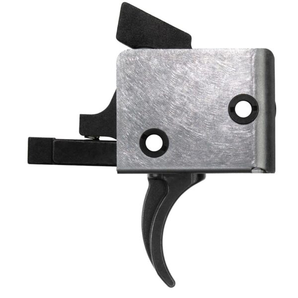 CMC Triggers AR-15/10 Single Stage Trigger Curved 2.5 lb Small Pin Black - Precision Shot Firearms