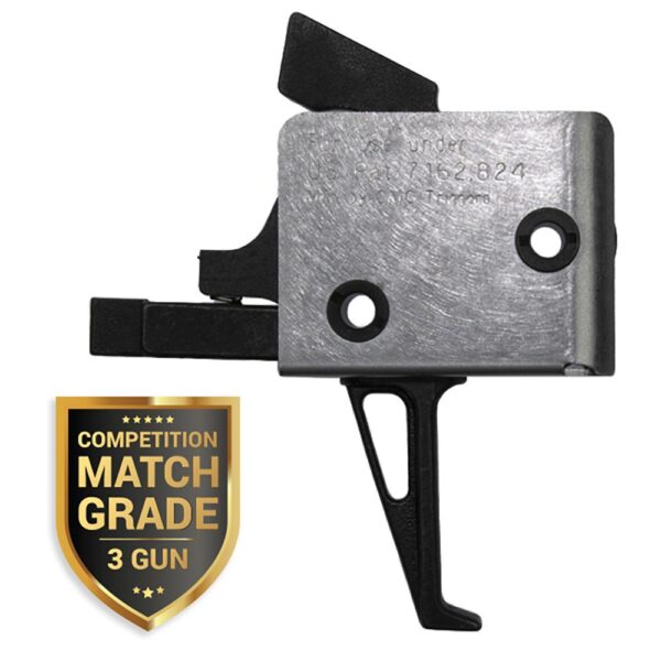 CMC Triggers AR-15 AR-10 Single Stage Trigger 2-2.5lb Flat Black - Precision Shot Firearms