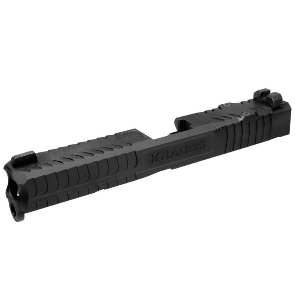 CMC Triggers Kragos Aftermarket Slide for Glock 17 Gen 3 RMR Cut Black - Precision Shot Firearms