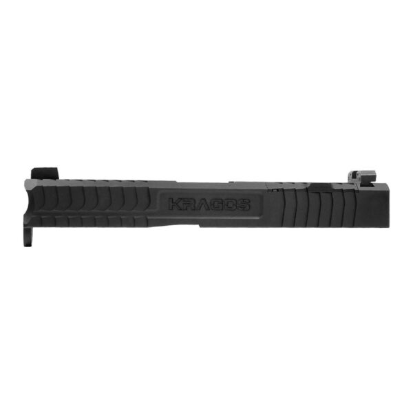 CMC Triggers Kragos Aftermarket Slide for Glock 17 Gen 3 RMR Cut Black - Precision Shot Firearms