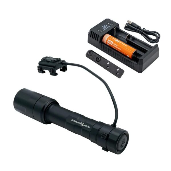 Cloud Defensive Rein Rifle Weapon Light 1250 Lumen Black - Precision Shot Firearms