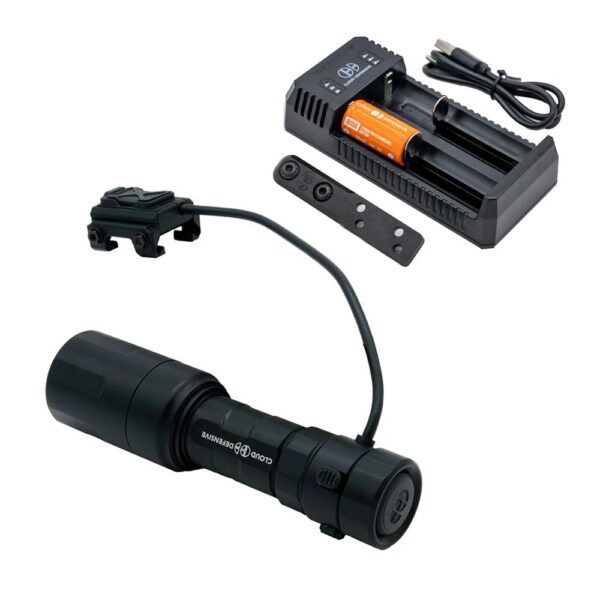 Cloud Defensive Rein Micro Rifle Weapon Light 1000 Lumen Black - Precision Shot Firearms