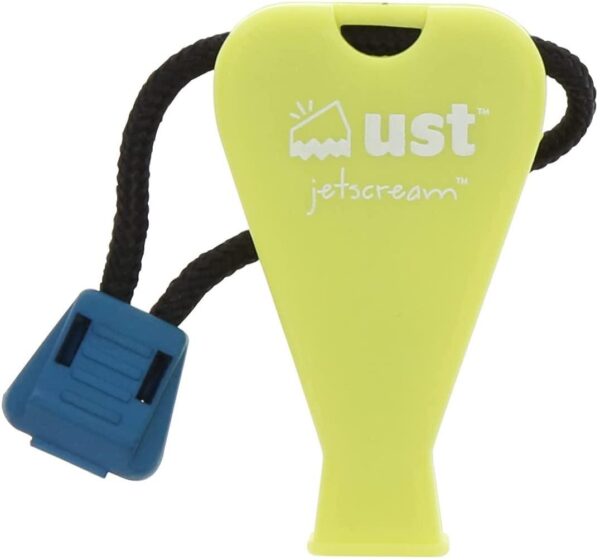 UST Ultimate Survival JetScream Whistle -Yellow - Precision Shot Firearms