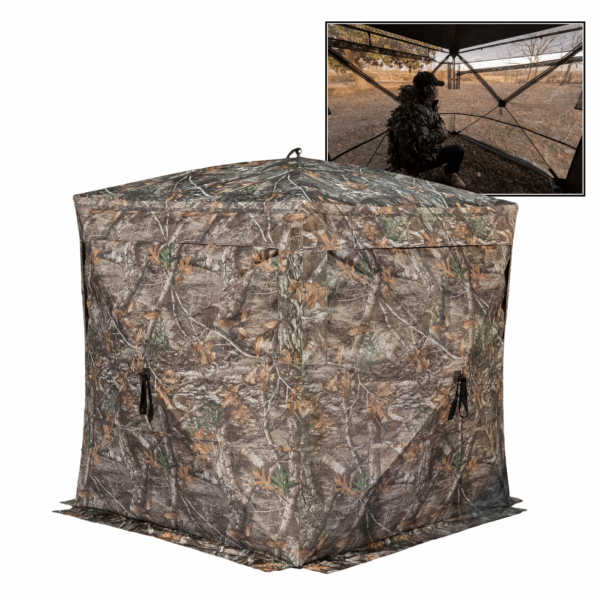 Rhino 180 See-Through Ground Blind Realtree Edge - Precision Shot Firearms