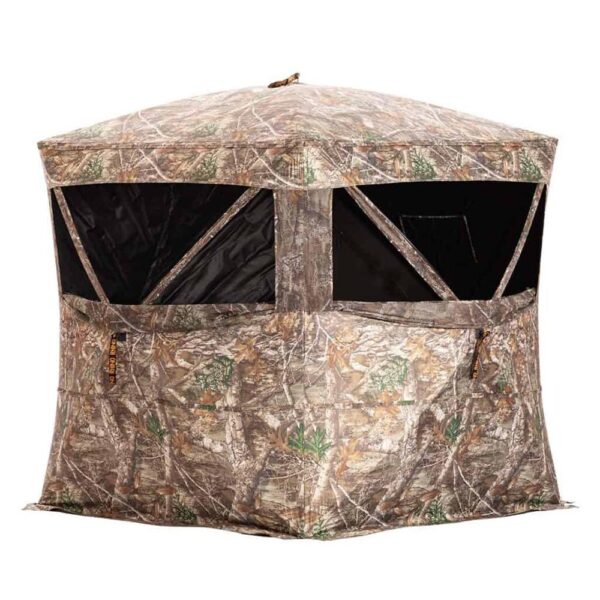 Rhino Blinds RB24 Ground Blind 3 Man Realtree Edge - Precision Shot Firearms