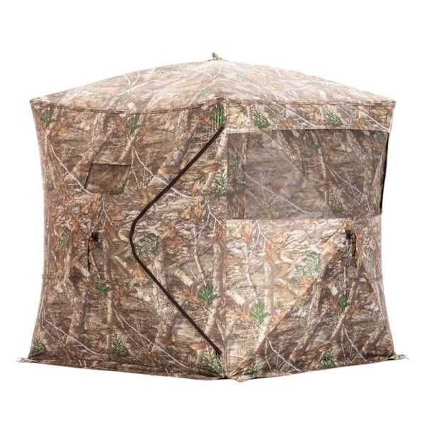 Rhino Blinds RB24 Ground Blind 3 Man Realtree Edge - Precision Shot Firearms