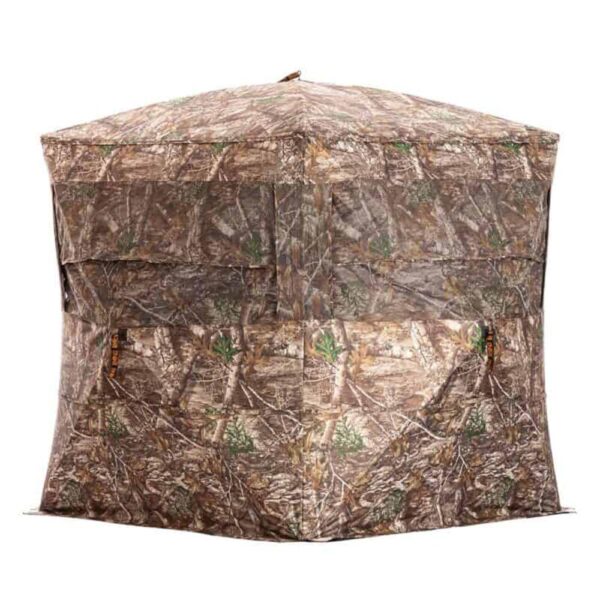Rhino Blind RB24 Pro Ground Blind 5 Hub Realtree Edge Camo - Precision Shot Firearms