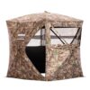Rhino Blind RB24 Pro Ground Blind 5 Hub Realtree Edge Camo - Precision Shot Firearms
