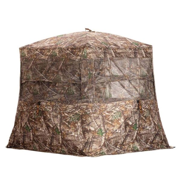 Rhino Blinds Low Hub Pro FD Ground Blind Realtree Edge - Precision Shot Firearms