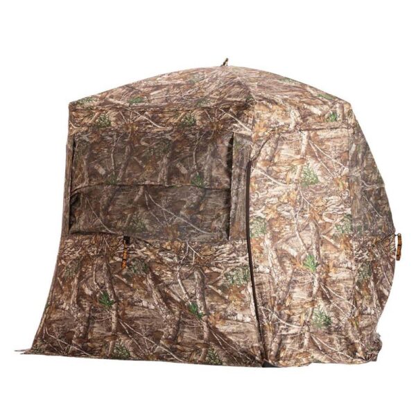 Rhino Blinds Low Hub Pro FD Ground Blind Realtree Edge - Precision Shot Firearms