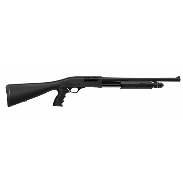Retay GPS Tactical Compact Pistol Grip Shotgun 12 ga 3" Chamber 3rd Magazine 18" Barrel Black - Precision Shot Firearms