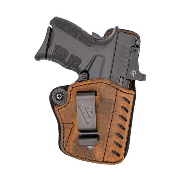 Versacarry Comfort Flex Deluxe IWB Holster RH Size 1 Brown - Precision Shot Firearms