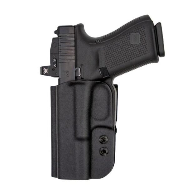 Versacarry Obsidian Essential IWB Holster for Glock 43 Black Ambi - Precision Shot Firearms