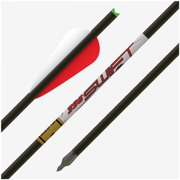 Gold Tip Swift Crossbow Bolt 22in - 4in Duravanes - 1/2dz - Precision Shot Firearms