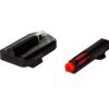 HIVIZ FASTDOT H3 Red Front Green Rear Sight for Glock 9mm .40 S&W .357 Sig - Precision Shot Firearms
